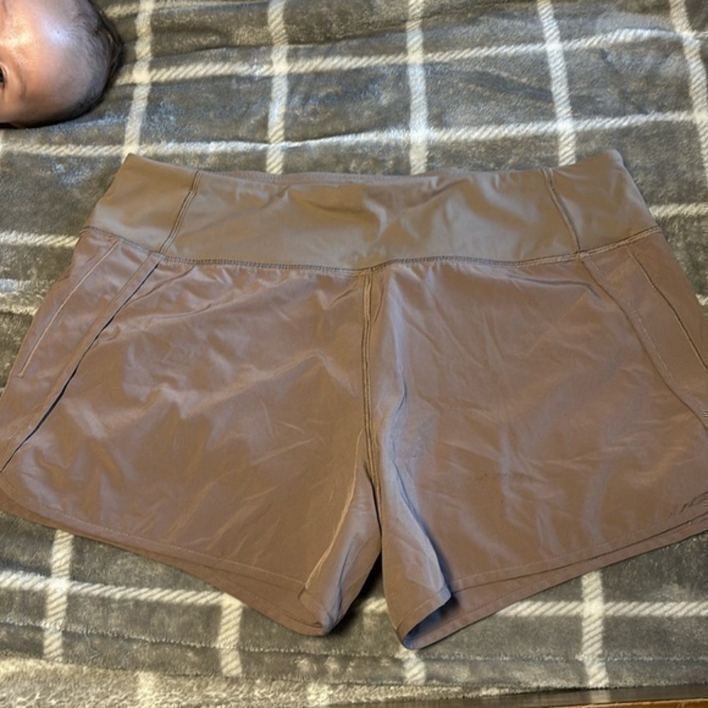 CRZ Yoga Taupe Shorts